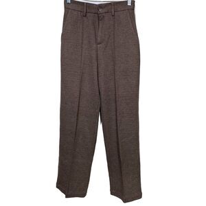 NAGUAGU Women’s Brown Dress Pants Size S NWT Trousers Waist 25 Inseam 26.5